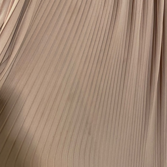 Dusty Rose Pleated Skirt - Picture 3 of 3